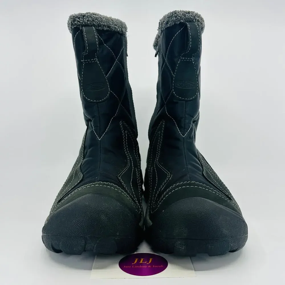 KEEN Women's Betty Quilted Nylon Insulated Winter Snow Boots 1004363 Size 9
